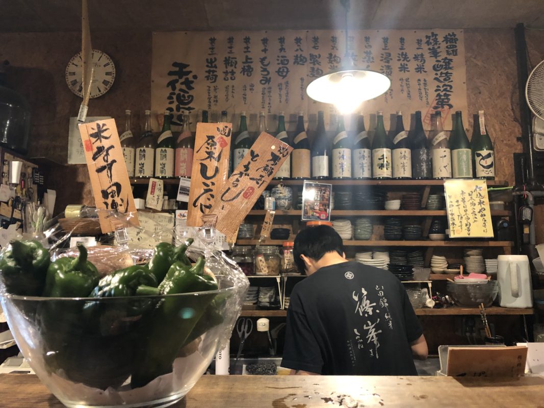 大阪 難波 日本酒とおでん 櫛羅 くじら しぃの酒場訪問記 大阪の立呑み ときどきおでかけ